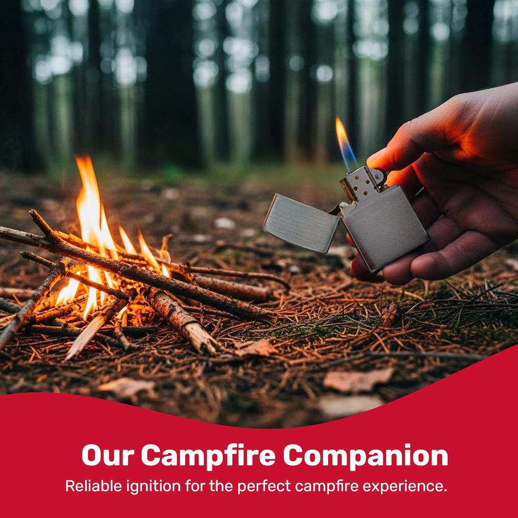 Zippo 10758 Lighter, Metal, Silver