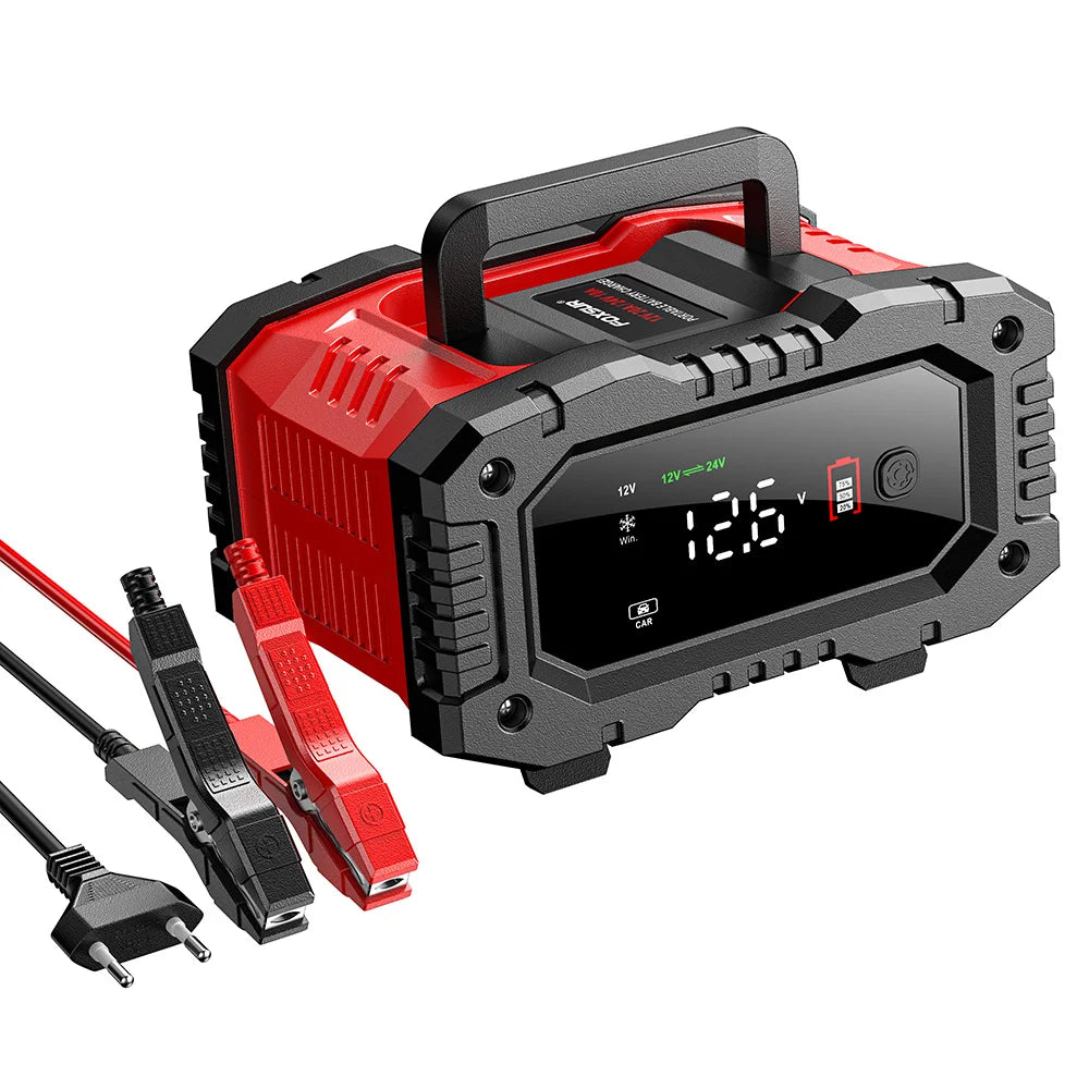 FOXSUR 20A/10A 12V/24V BATTERILADDARE
