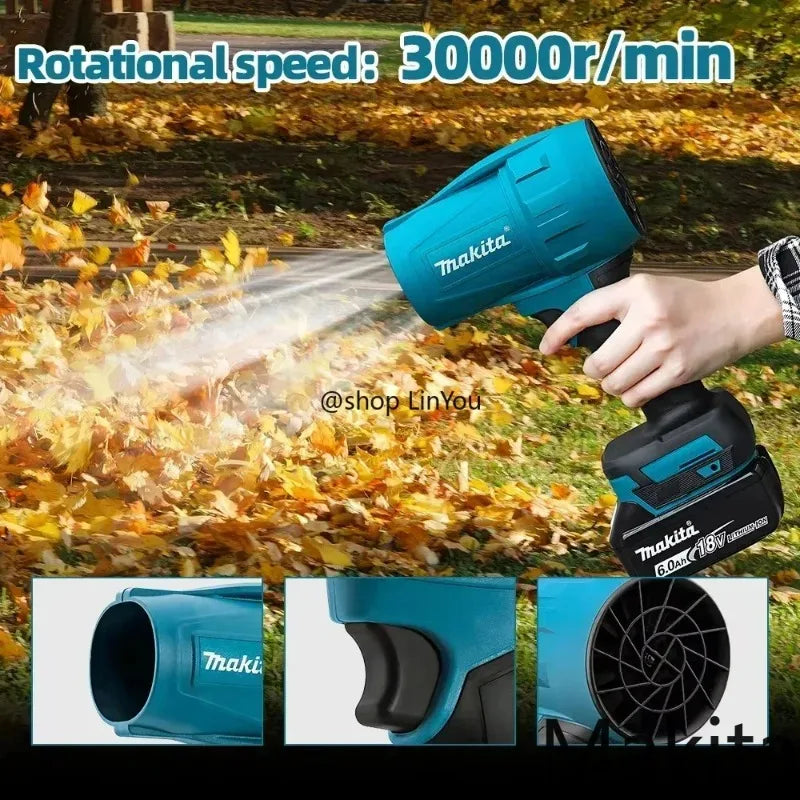 Makita 30000RPM Turbo Jet Blåsare 18V