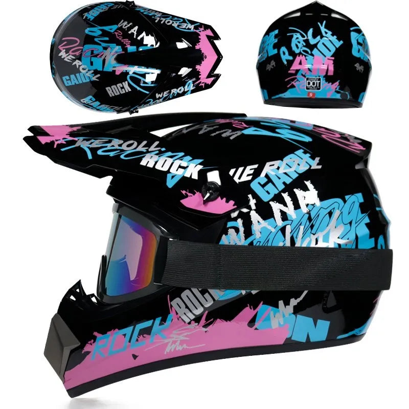 MotorCross hjälm - vuxen